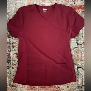 Barely worn, scrub top size large